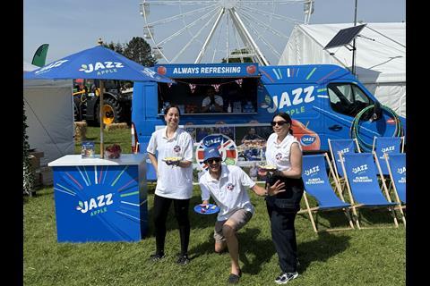 Jazz is on tour at various summer festivals